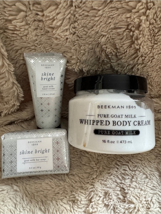 Beekman 1802 Other - Beekman 1802 White Whipped Body Cream & Shine Bright Set